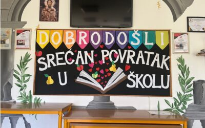 Novi početak, novi koraci, nove školske priče!